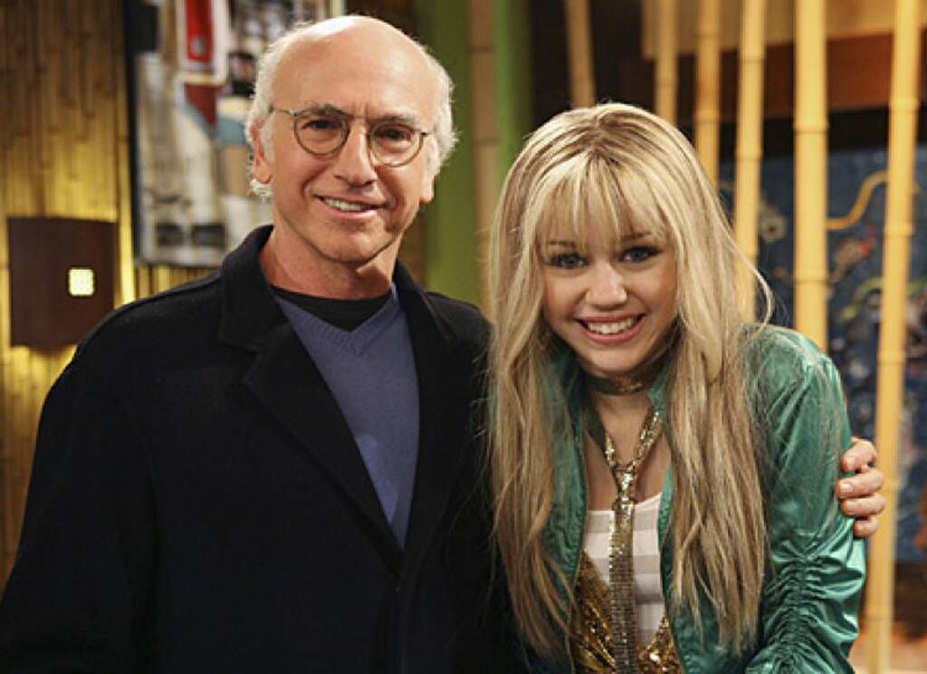 Larry David In Hannah Montana