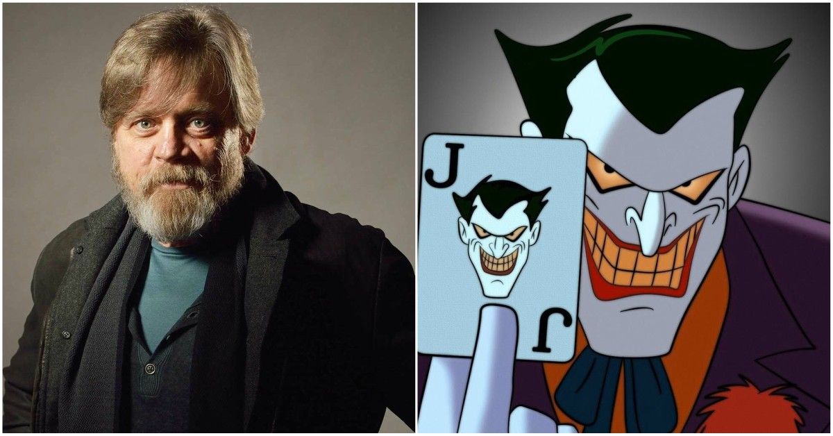 Mark Hamill and the animated joker