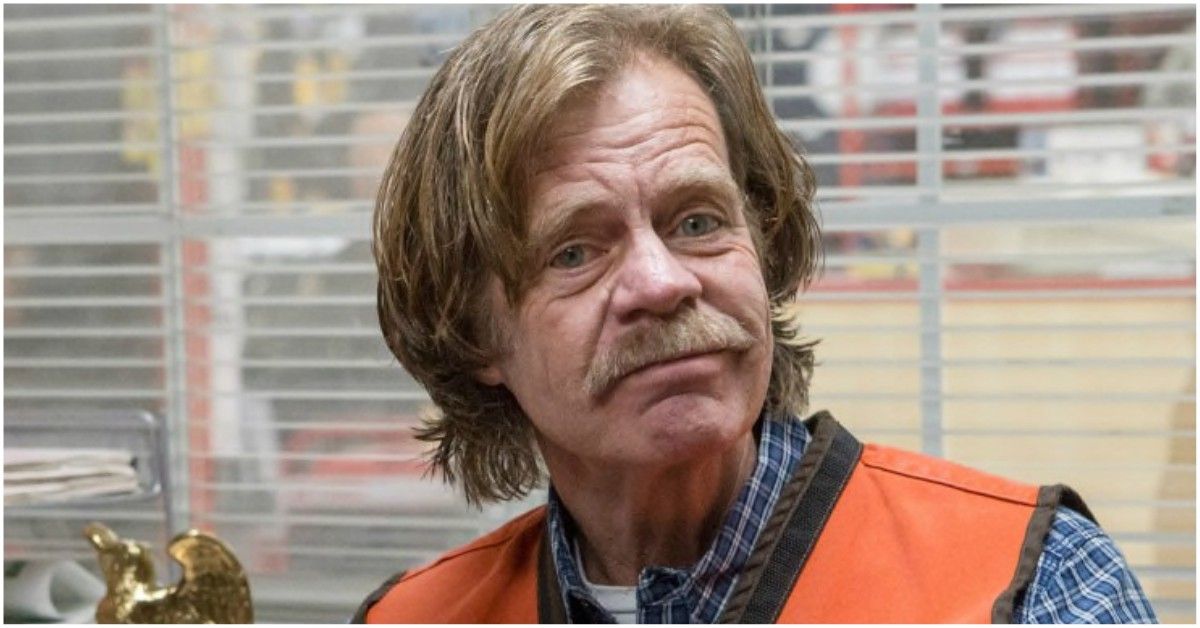 William H Macy as Frank Gallagher on Shameless