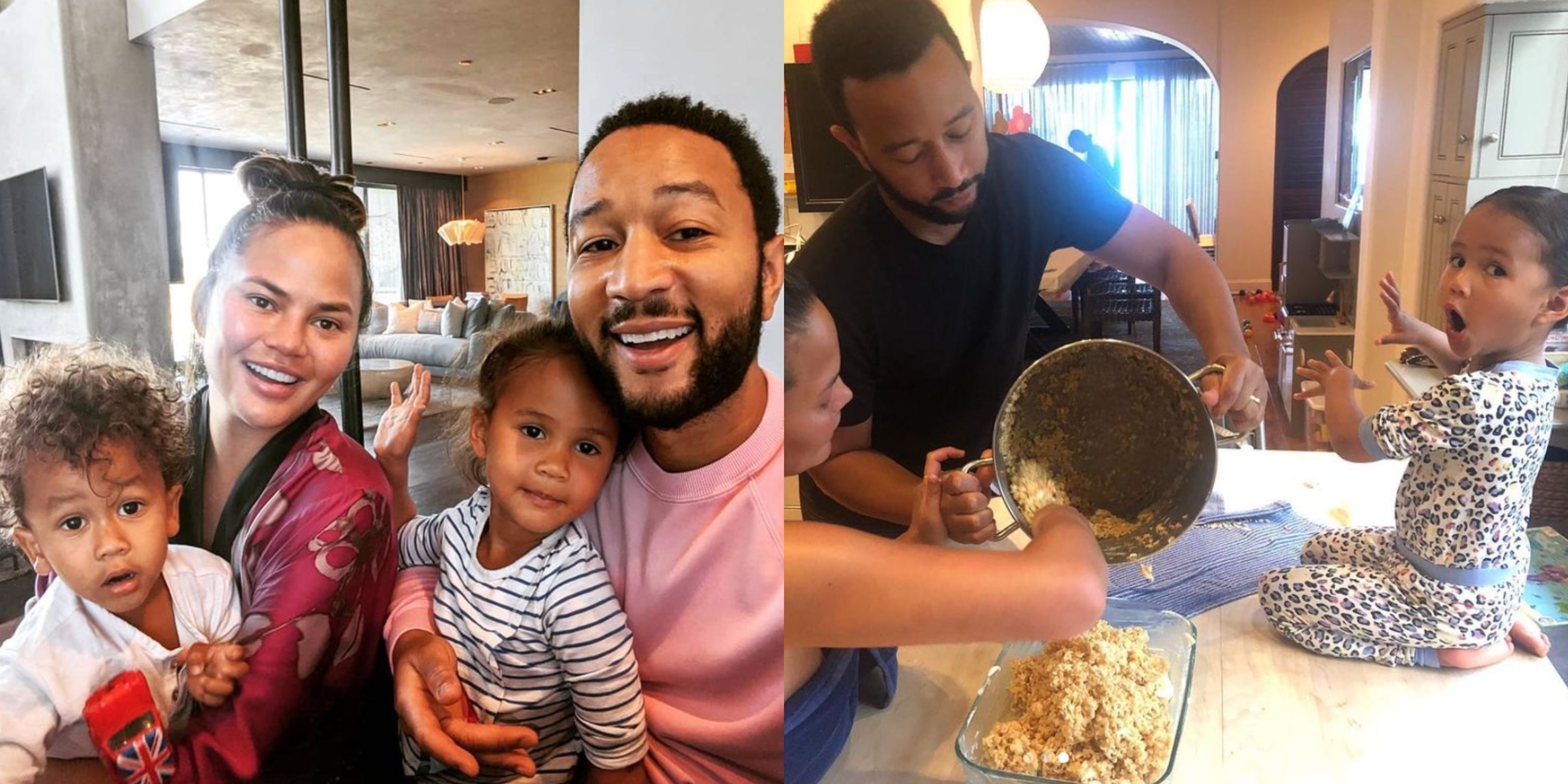 10 Adorable Instagram Pics Of Chrissy Teigen And John ...