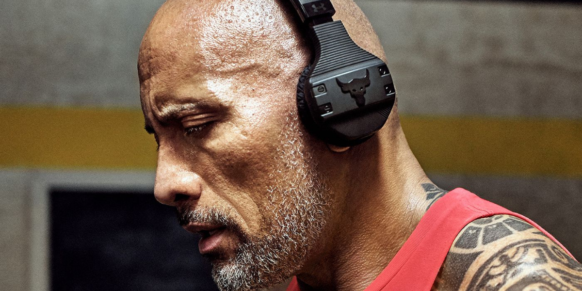 Dwayne johnson online earphones