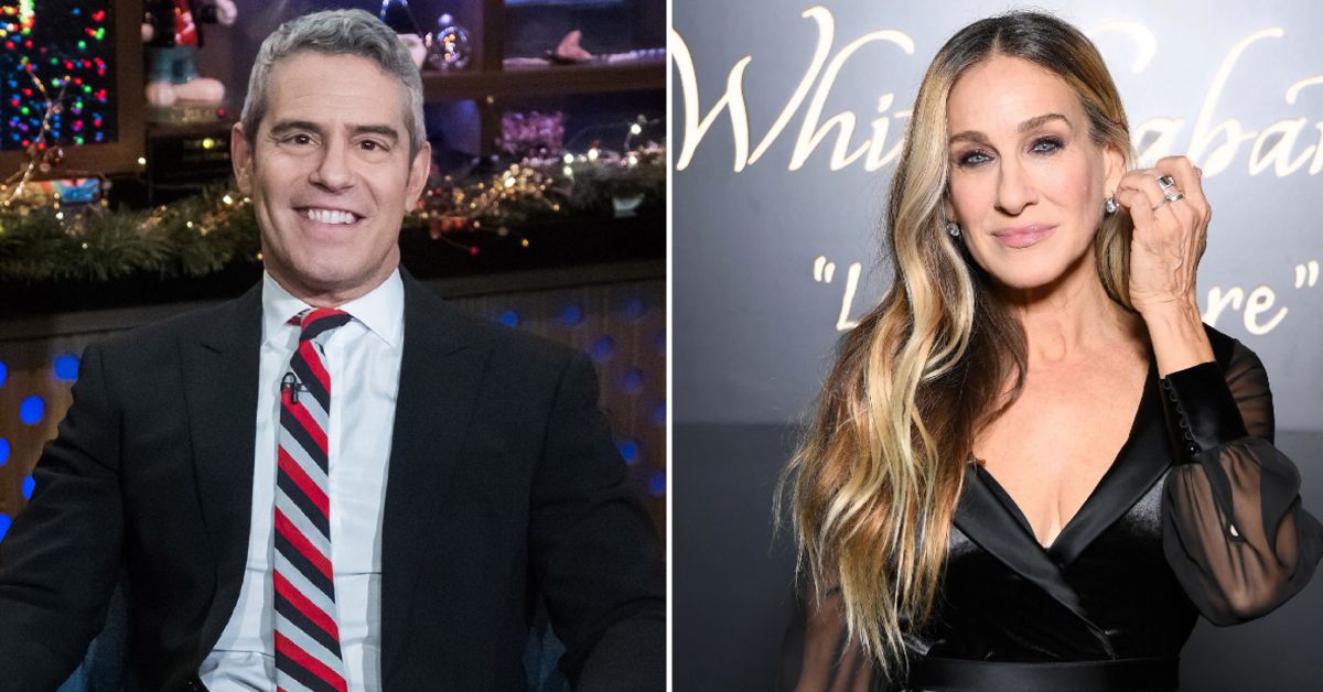 Andy Cohen and Sarah Jessica Parker
