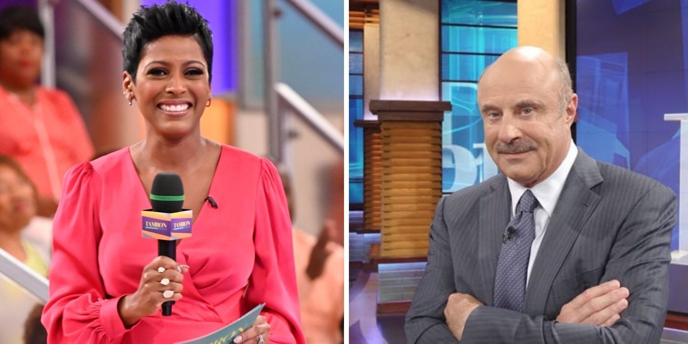 Tamron Hall and Dr. Phil