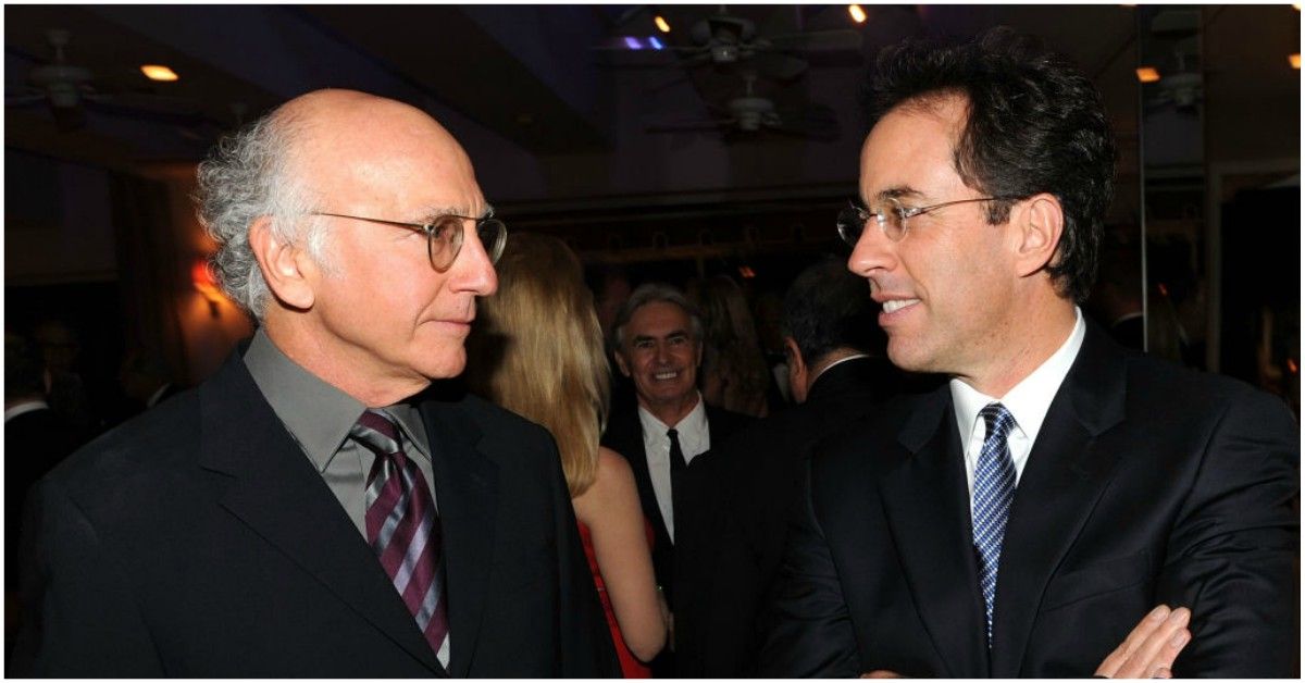 Larry David and Jerry Seinfeld
