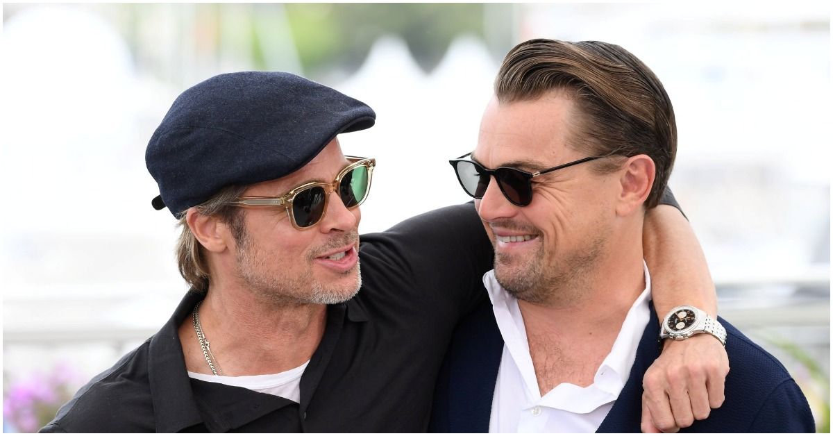 Brad Pitt and Leo DiCaprio Bromance