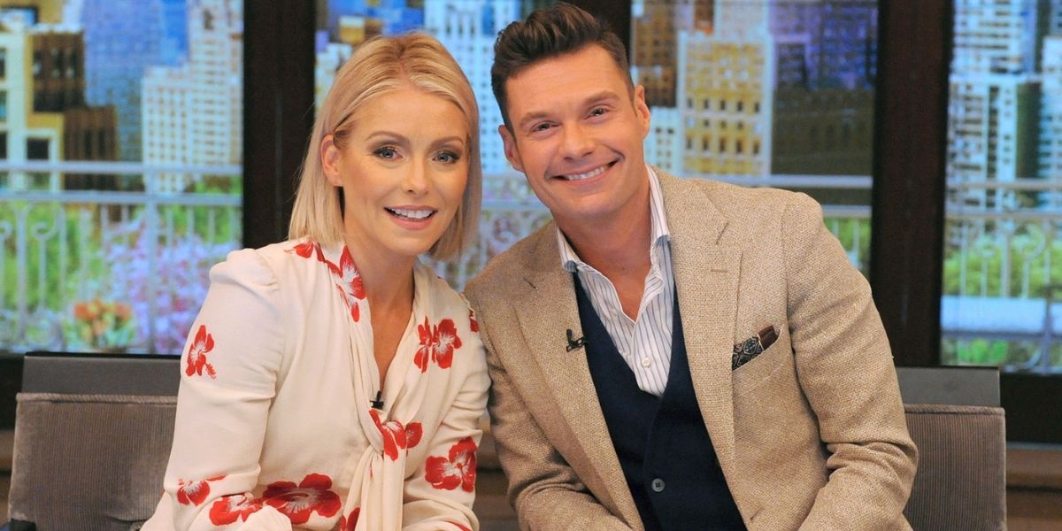 Ryan Seacrest hosting Life with Kelly and Ryan 