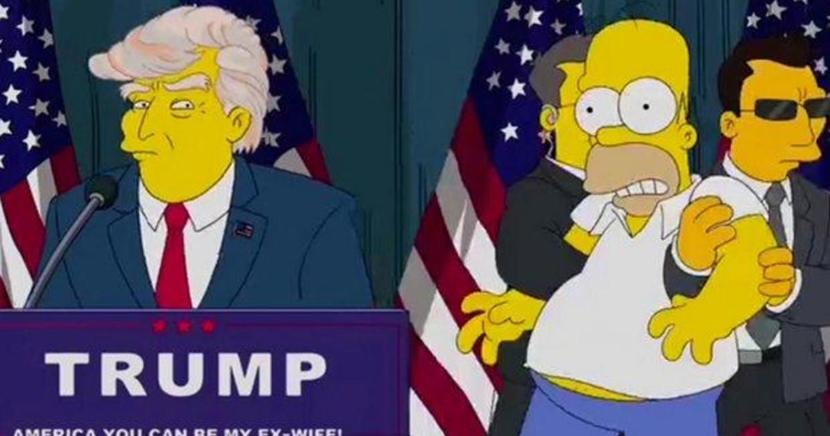 Trump Became A President The simpsons