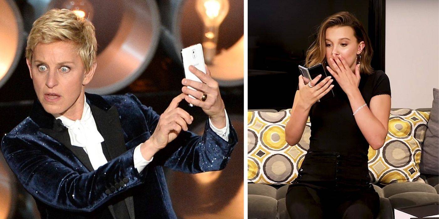 Celebs who don t use iphone
