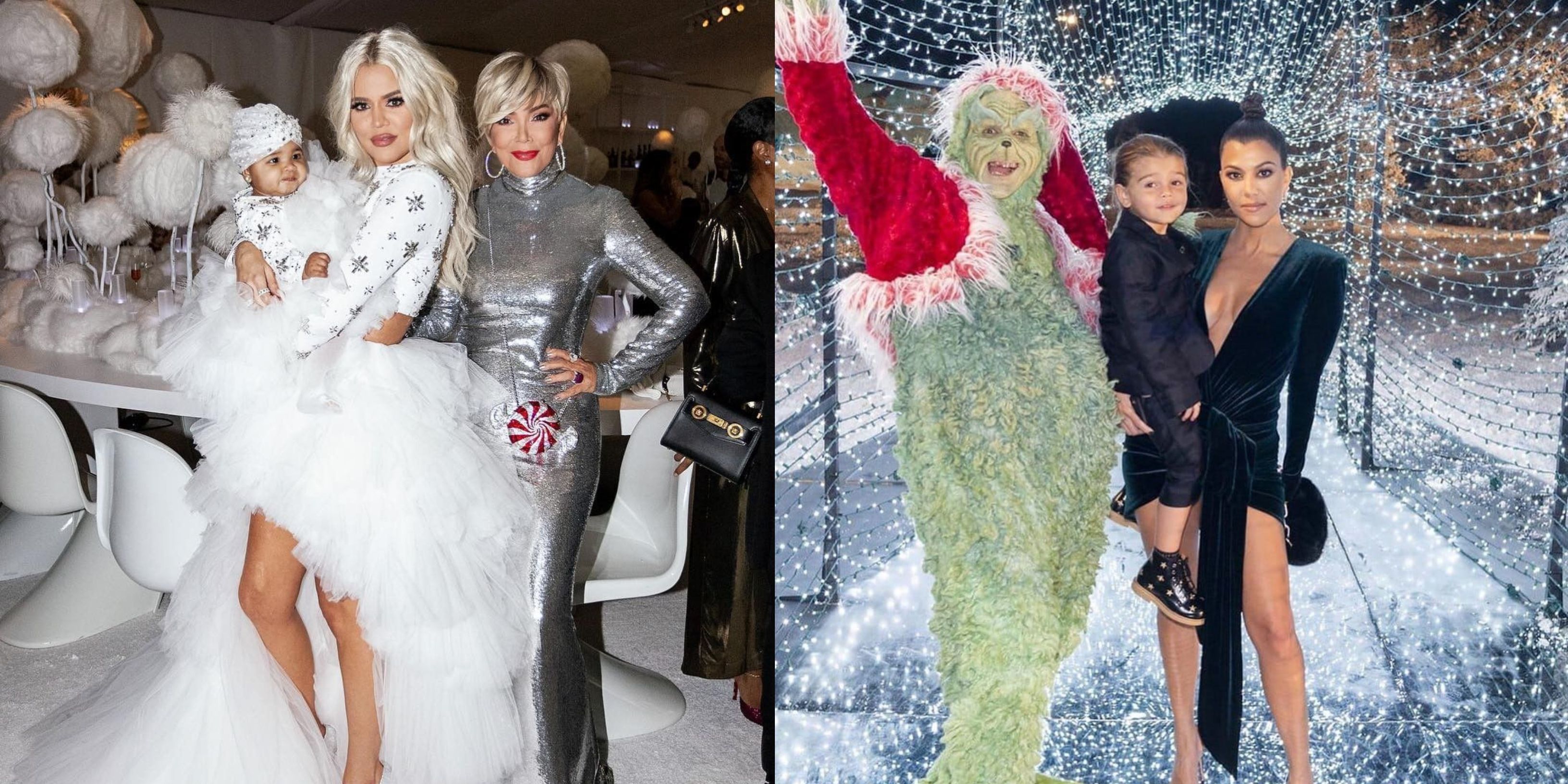 The Kardashian family Christmas in 2018