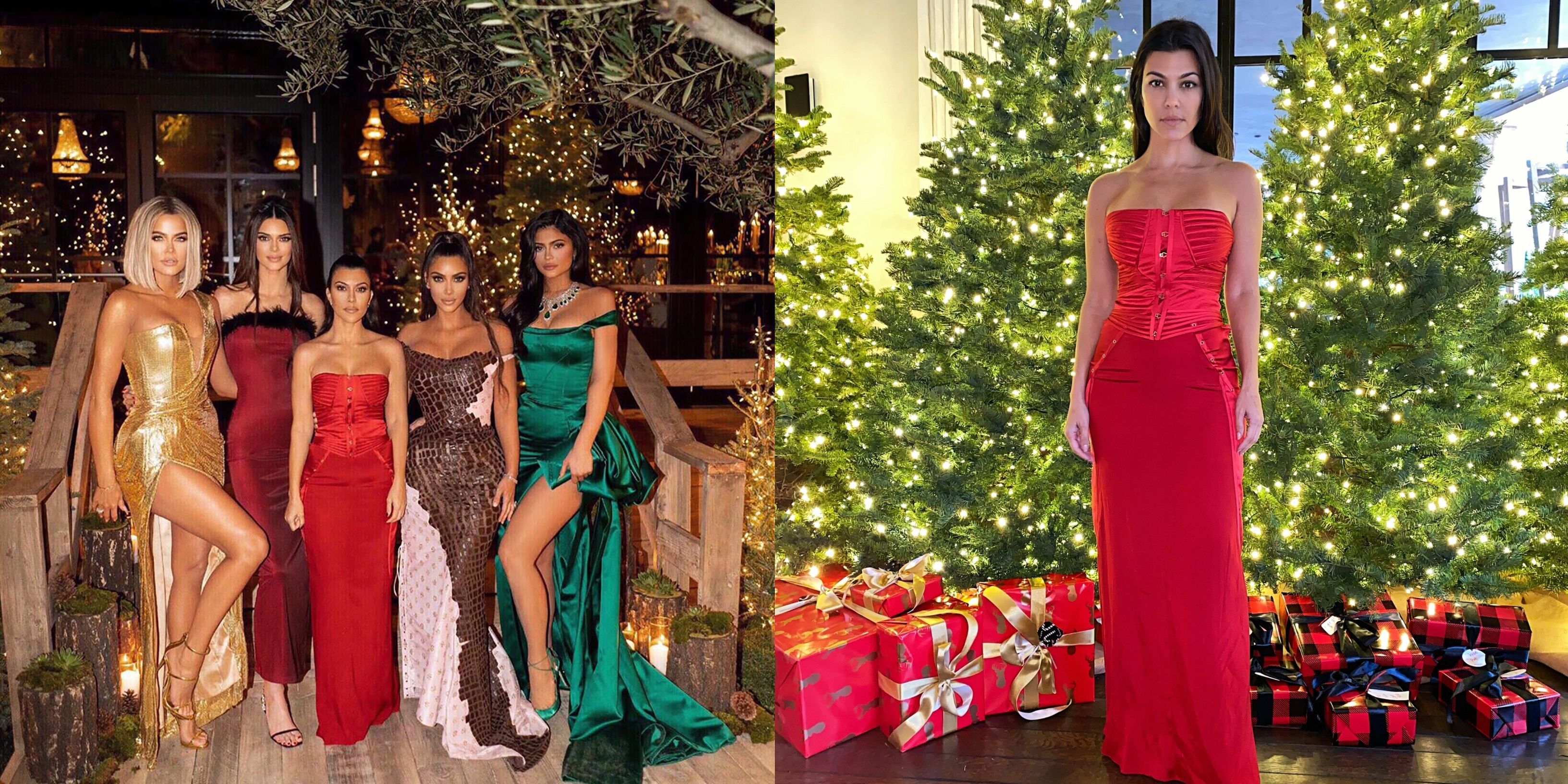 The Kardashian family Christmas in 2019