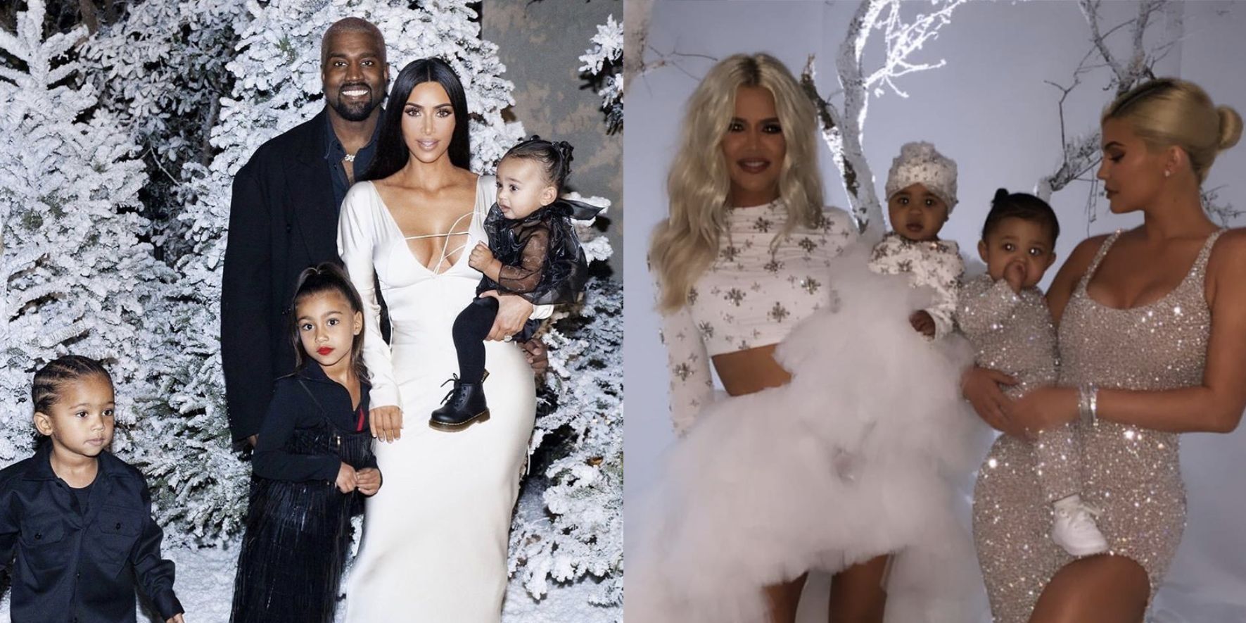 The Kardashian family Christmas in 2018