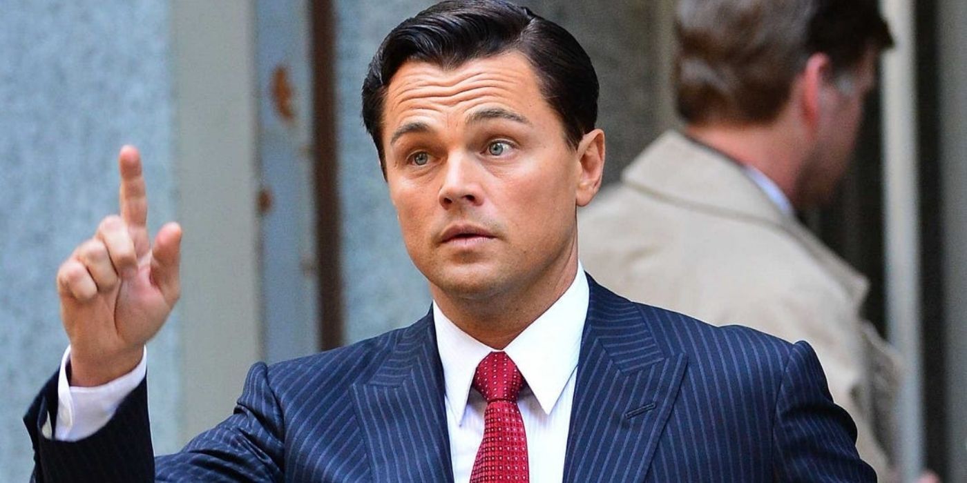 Leonardo DiCaprio as Jordan in 'Wolf of Wall Street'