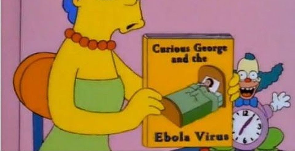 the ebola virus on the simpsons