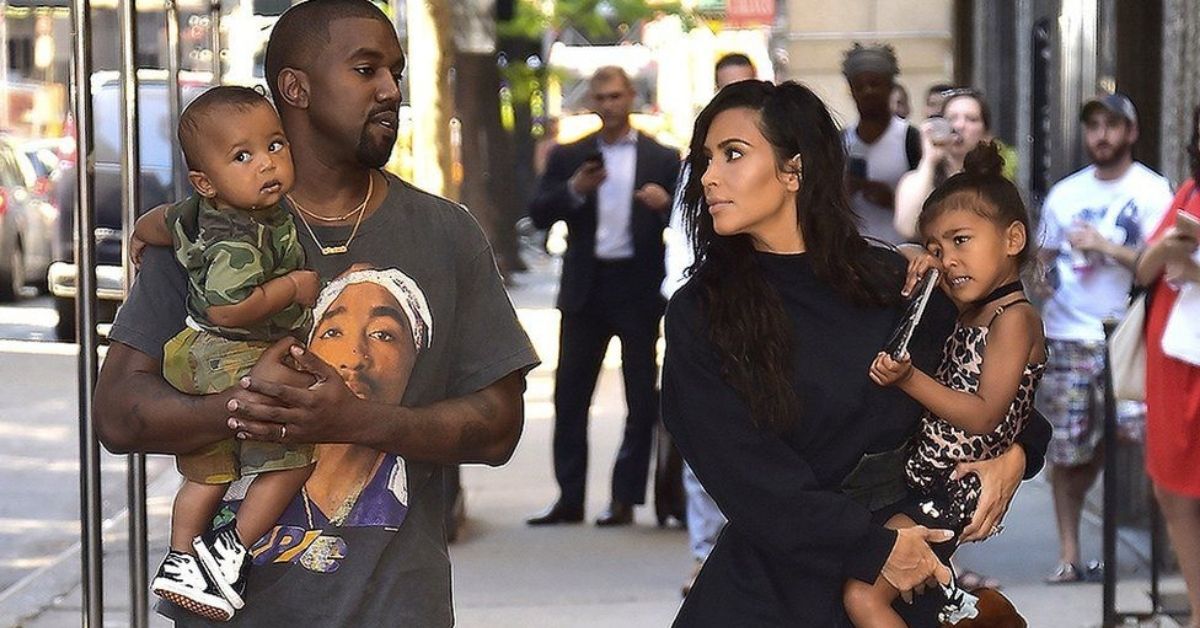 Kanye West And Kim Kardashian In 'Bitter Custody Battle' Over Where Their Kids Live