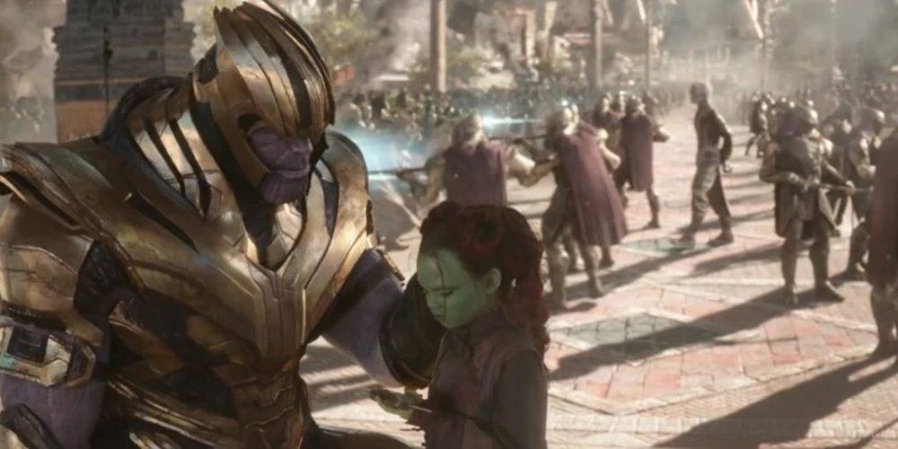 Thanos massacres the Zen-Whoberi
