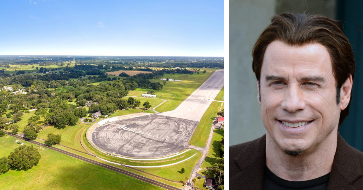 John Travolta S Impressive Florida Home Airport Can Fit Two Planes
