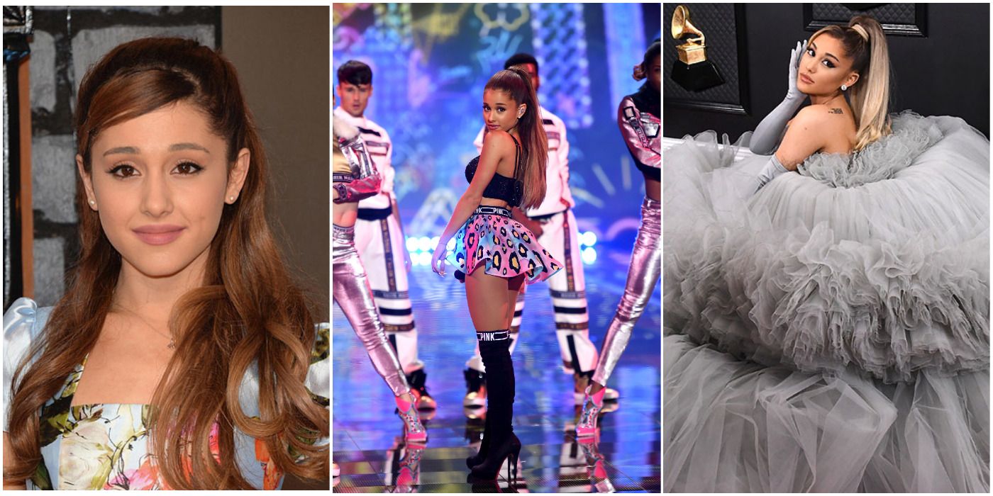 ariana grande's evolution in pictures
