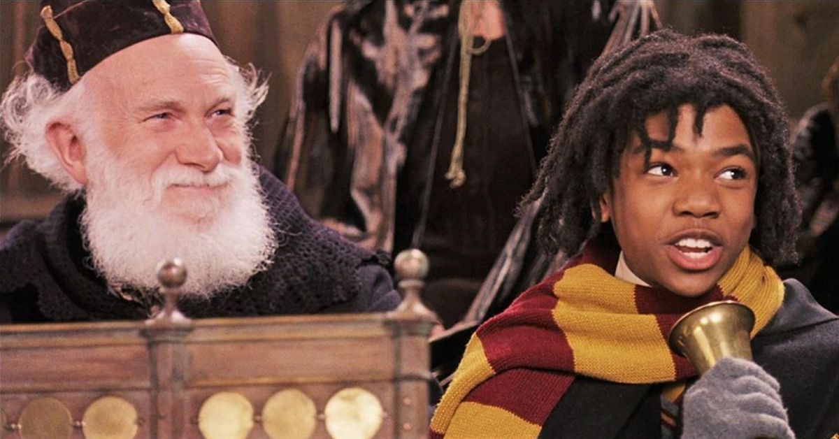 Old wizard and Lee Jordan Harry Potter