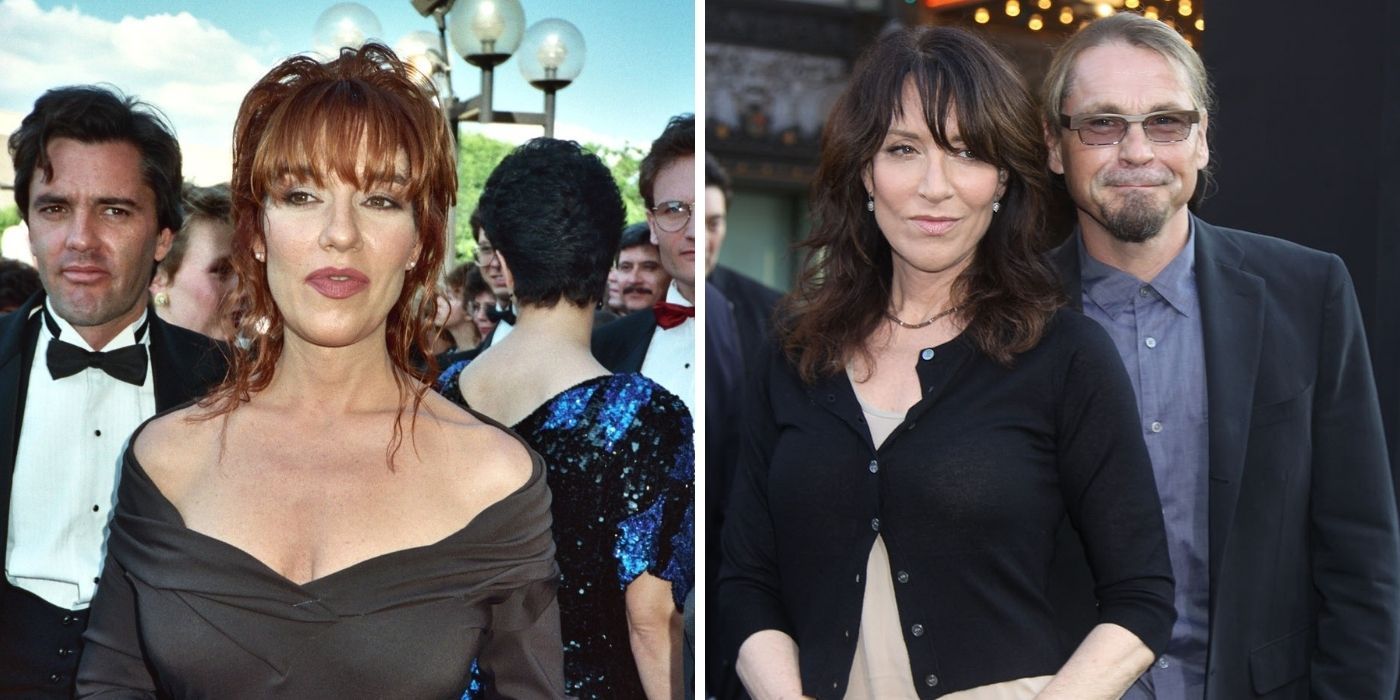 Katey Sagal on a red carpet in the '90s - Katey Sagal and Kurt Sutter