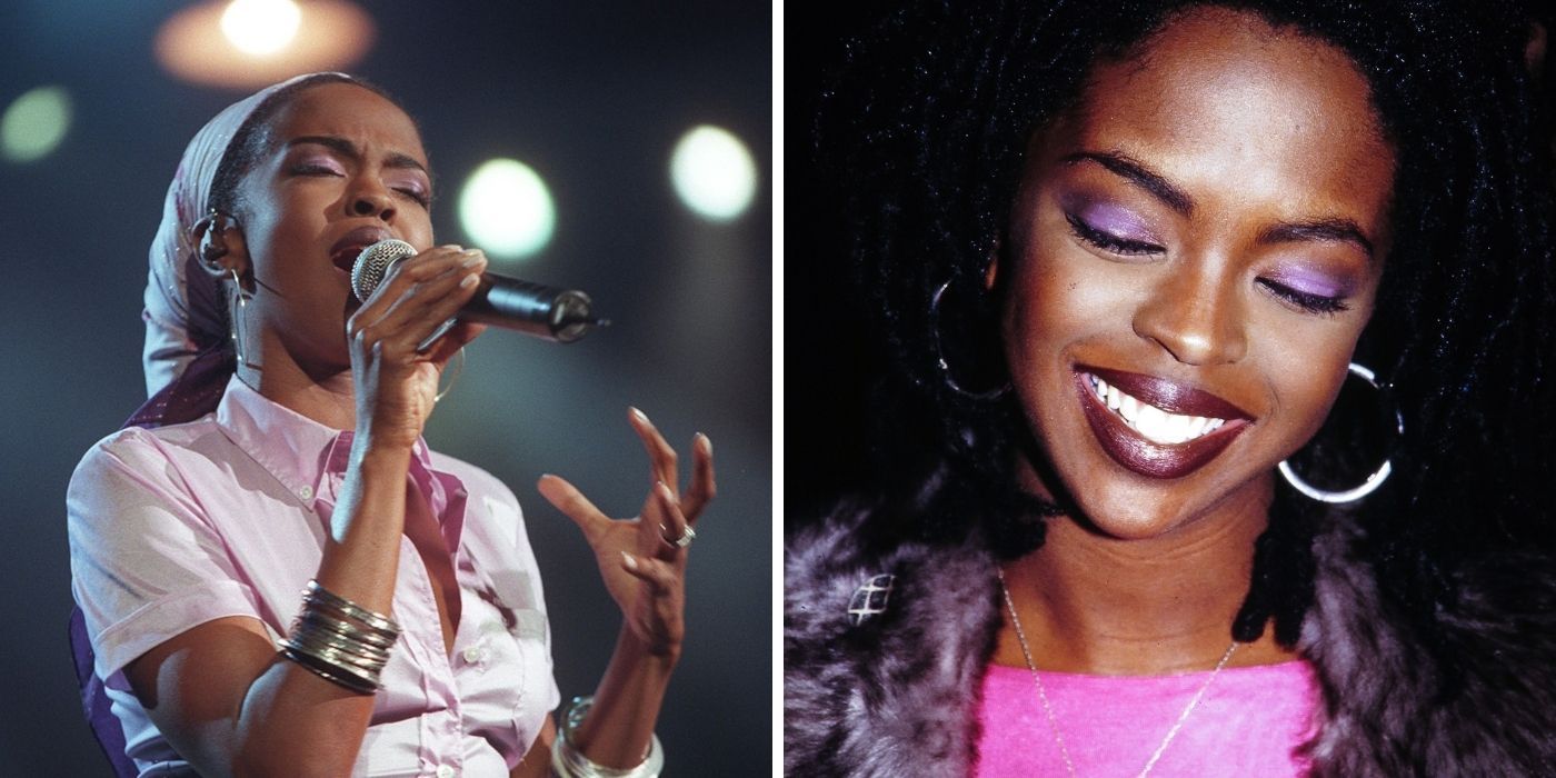 Lauryn Hill singing in the '90s
