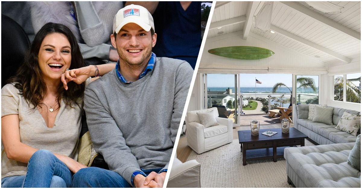 Inside Ashton Kutcher And Mila Kunis' $10 Million Oceanfront Home
