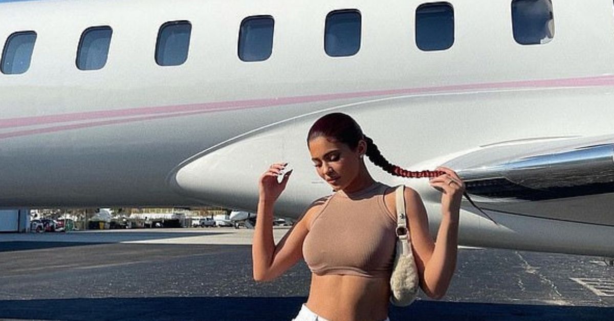 Kylie Jenner Blasted For Taking Private Jet On Vacation Instead Of 90 Min Car Ride