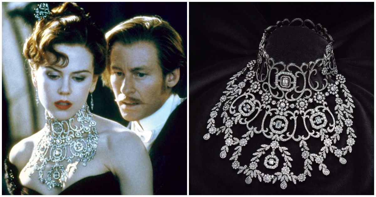 Nicole Kidman's Necklace In 'Moulin Rouge' Was The Most Expensive Necklace Ever Made For Film