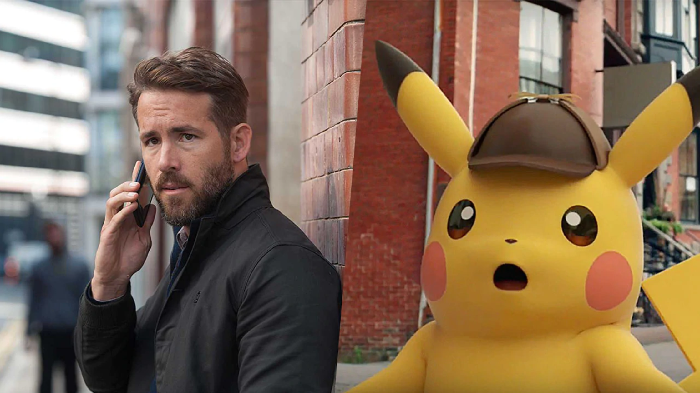 Ryan Reynolds in Detective Pikachu