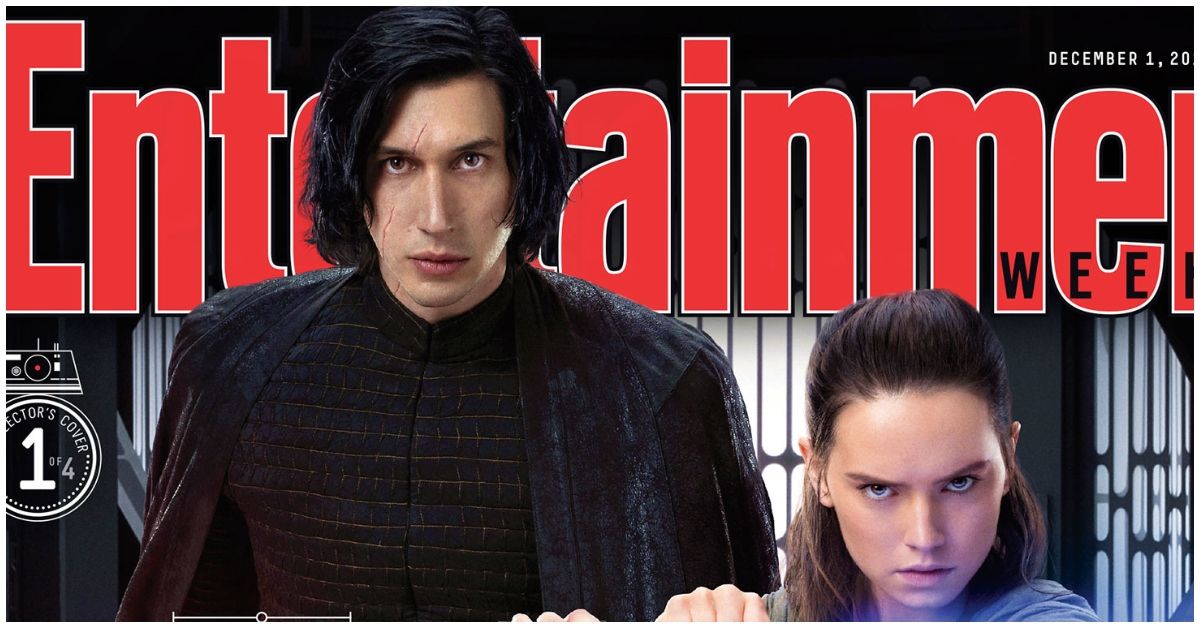 Star Wars Entertainment Weekly Rey and Ren