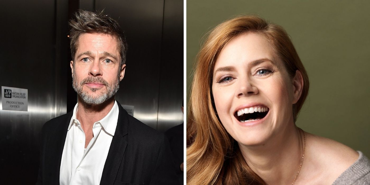 Amy Adams Once Embarrassed Herself In Front Of Brad Pitt