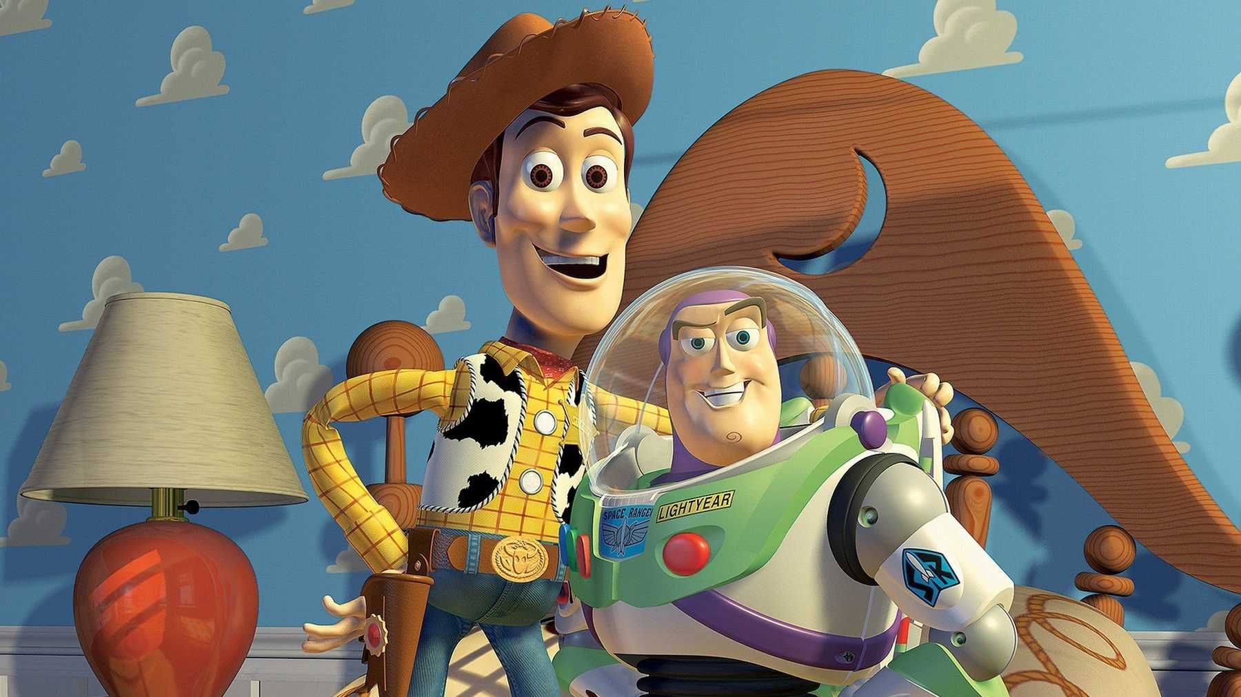 woody with his arm around buzz