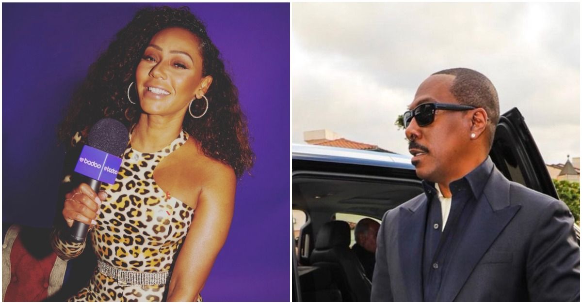 Eddie Murphy and Melanie Brown side-by-side picture