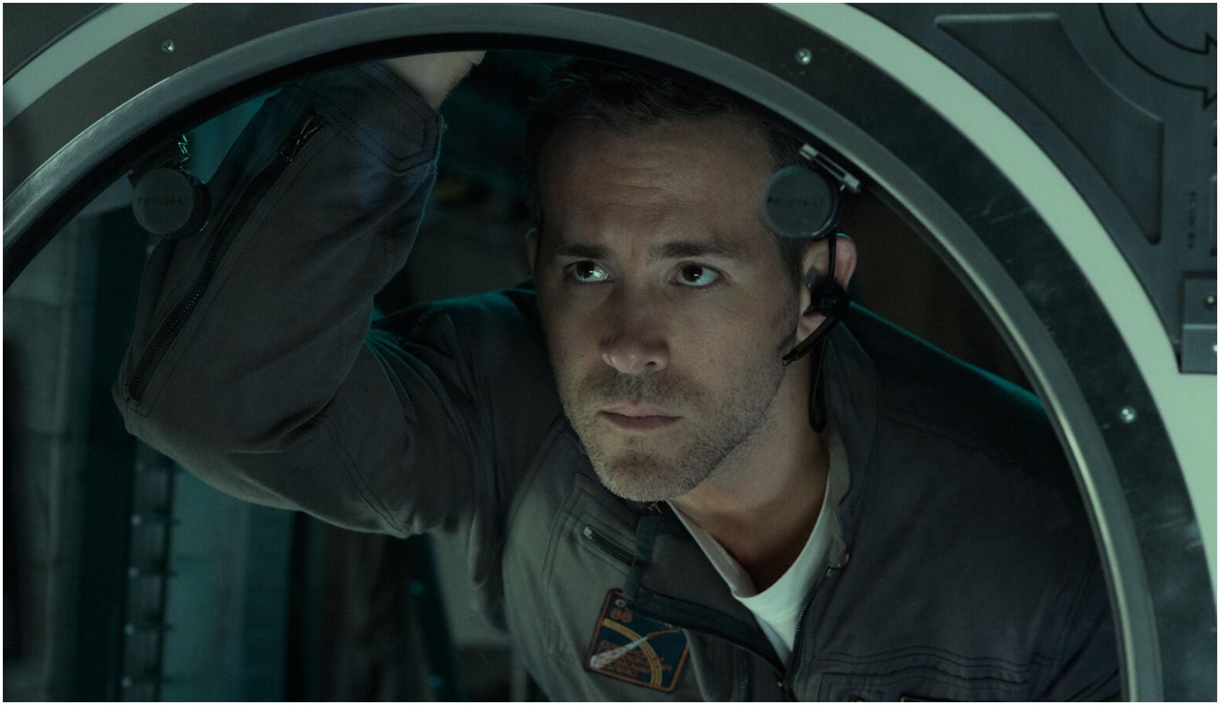ryan reynolds stares into outer space