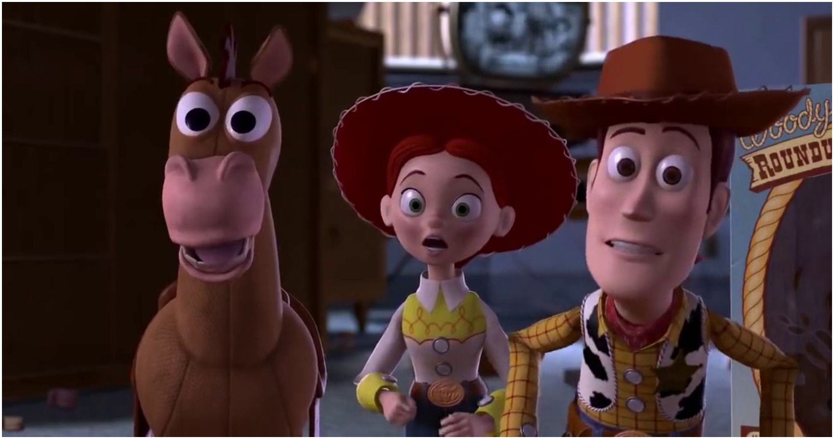 prospector reveals himself to woody and jessie
