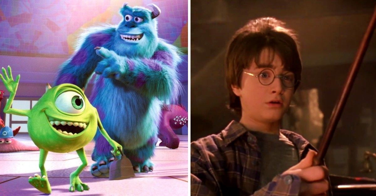 Monsters Inc and Harry Potter