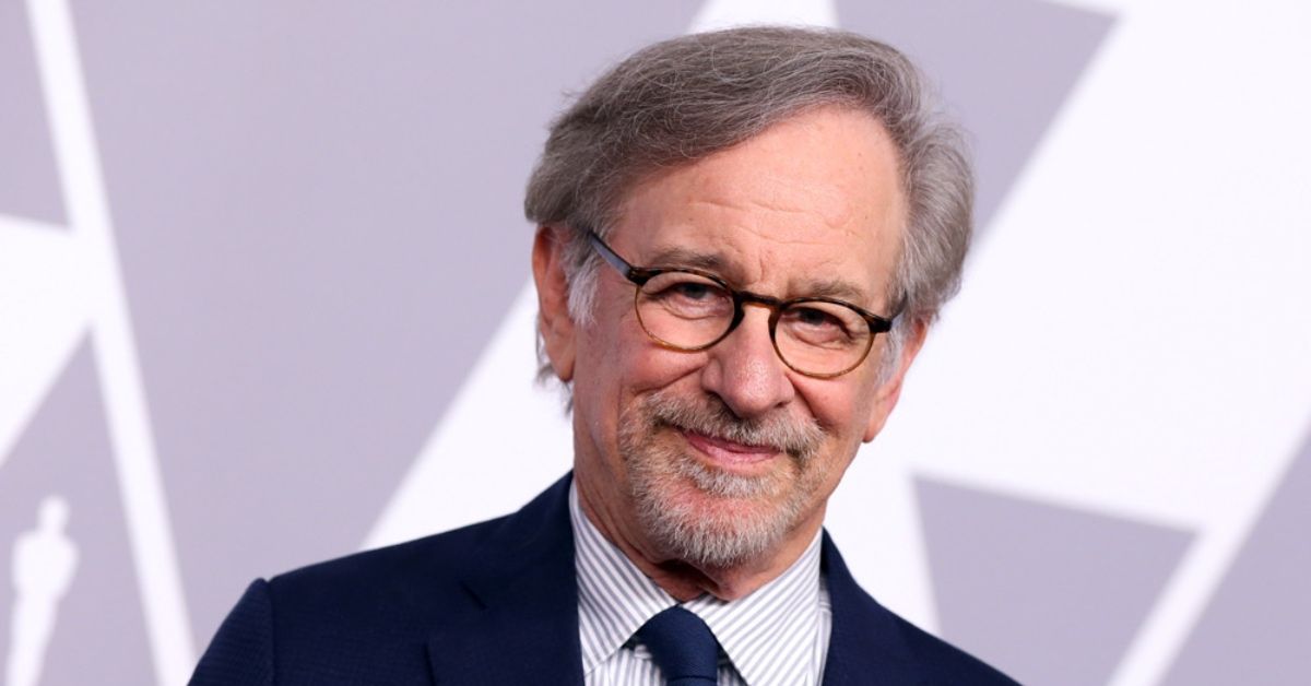 headshot of Steven Spielberg at a premiere