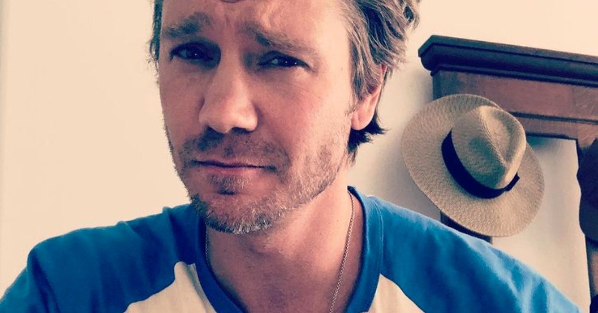 Chad Michael Murray posing in a photo for Instagram