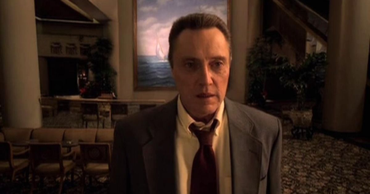 Christopher Walken in Weapon of Choice music video