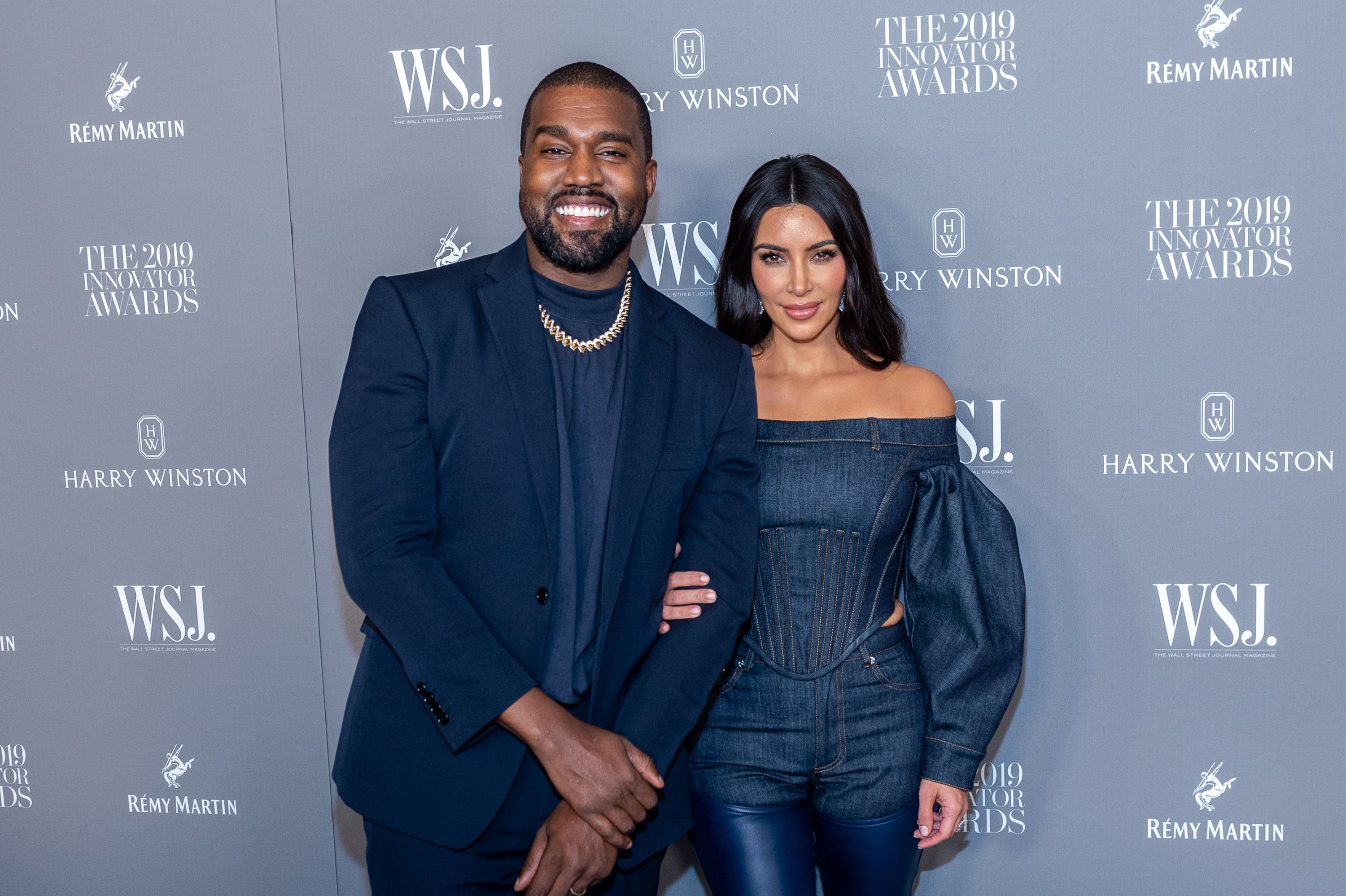 Kim Kardashian and Kanye West Red Carpet