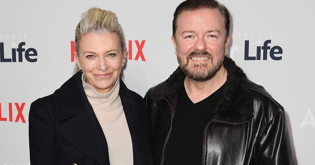Ricky Gervais And Jane Fallon