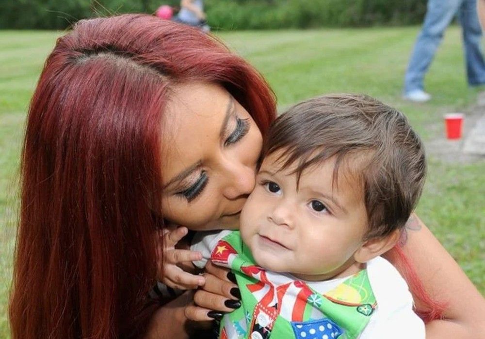 Snooki and her son