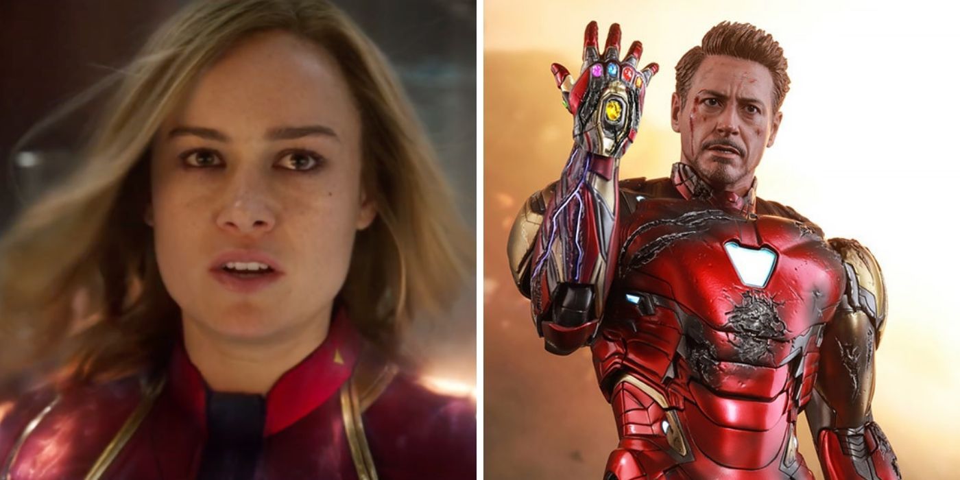 Brie Larson as 'Captain Marvel' - Robert Downey Jr. as Tony Stark/Iron Man