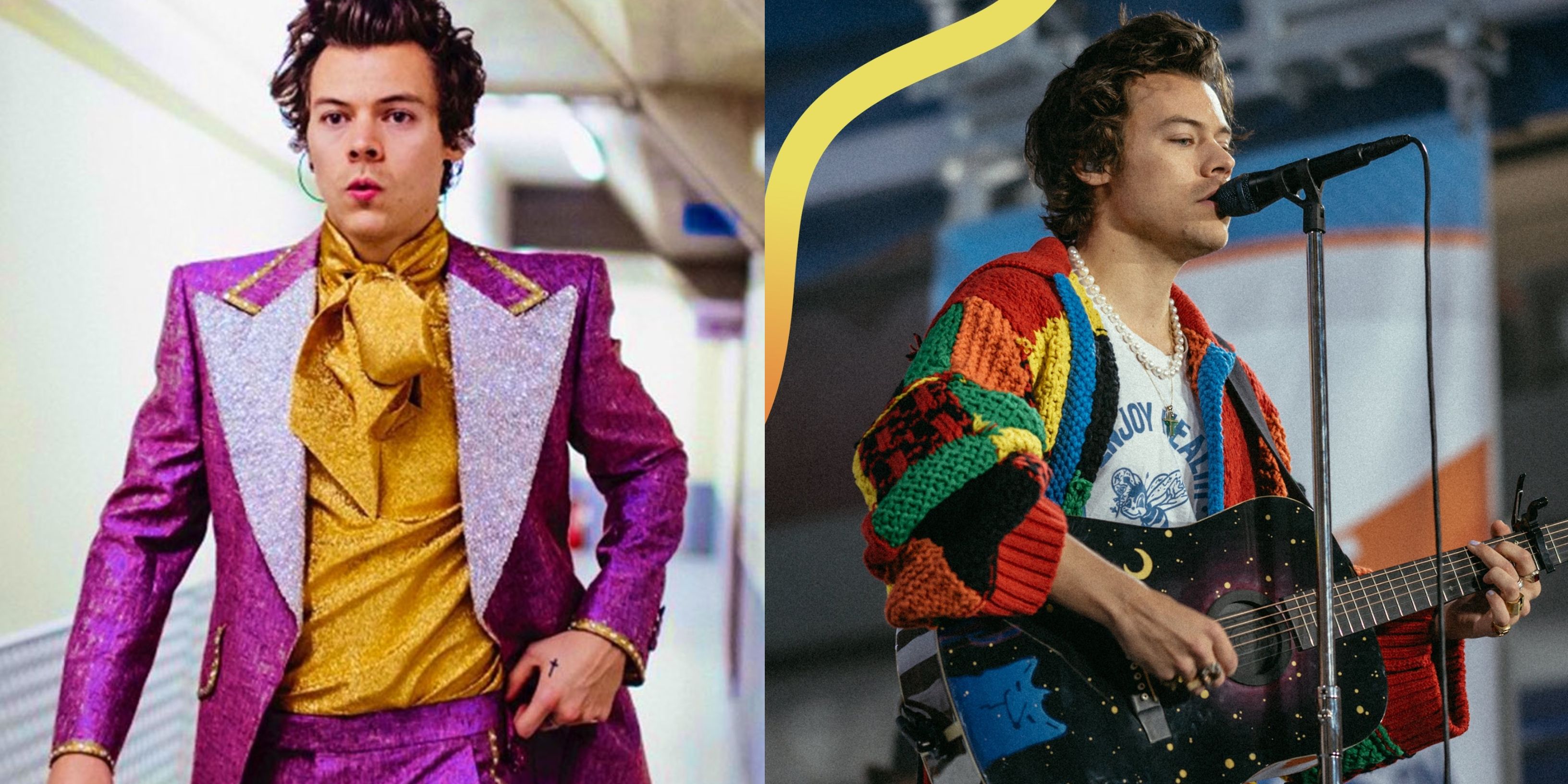 Harry Styles' Clueless-Inspired Grammys Look (& 9 Other Times He Set ...