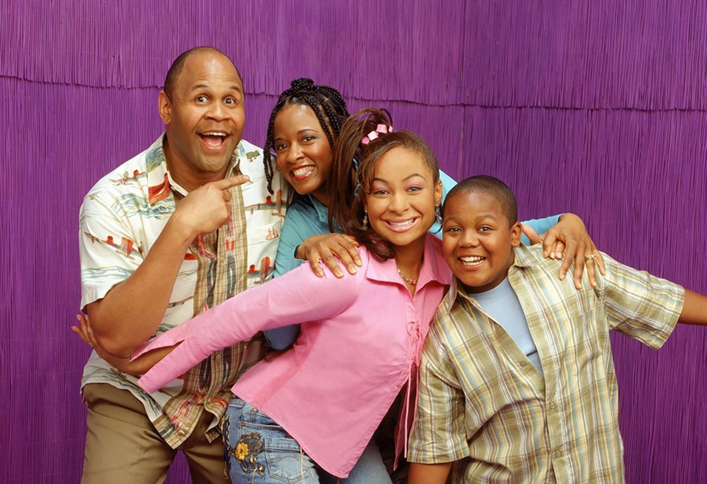 The cast of 'That's So Raven' including Raven-Symone