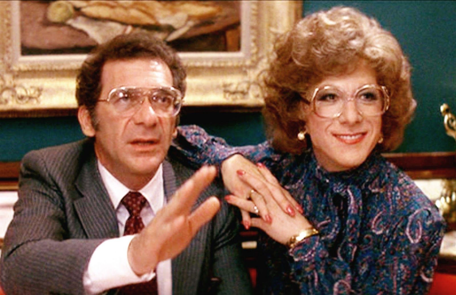 Pollack and Hoffman in Tootsie 