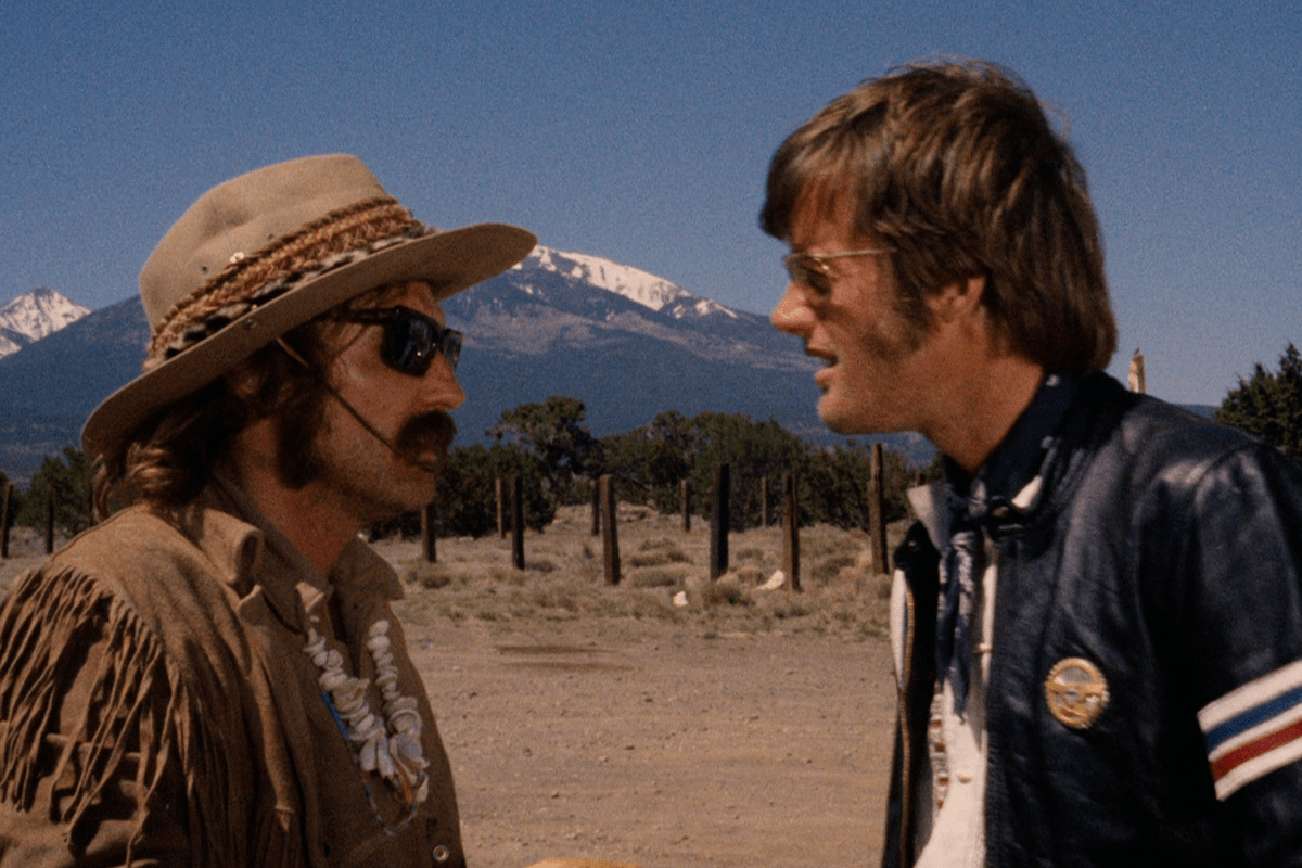 Dennis Hopper and Peter Fonda in Easy Rider