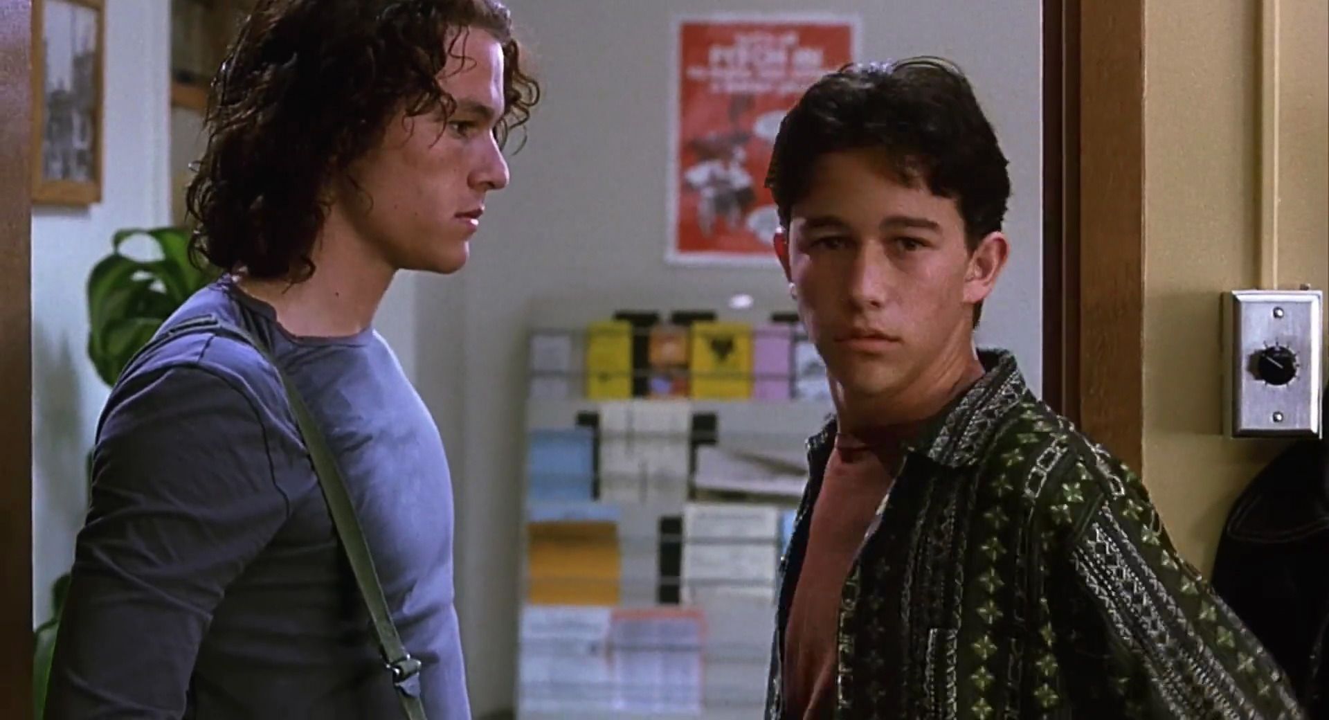 Ledger and Gordon-Levitt in 10 Things I Hate About You