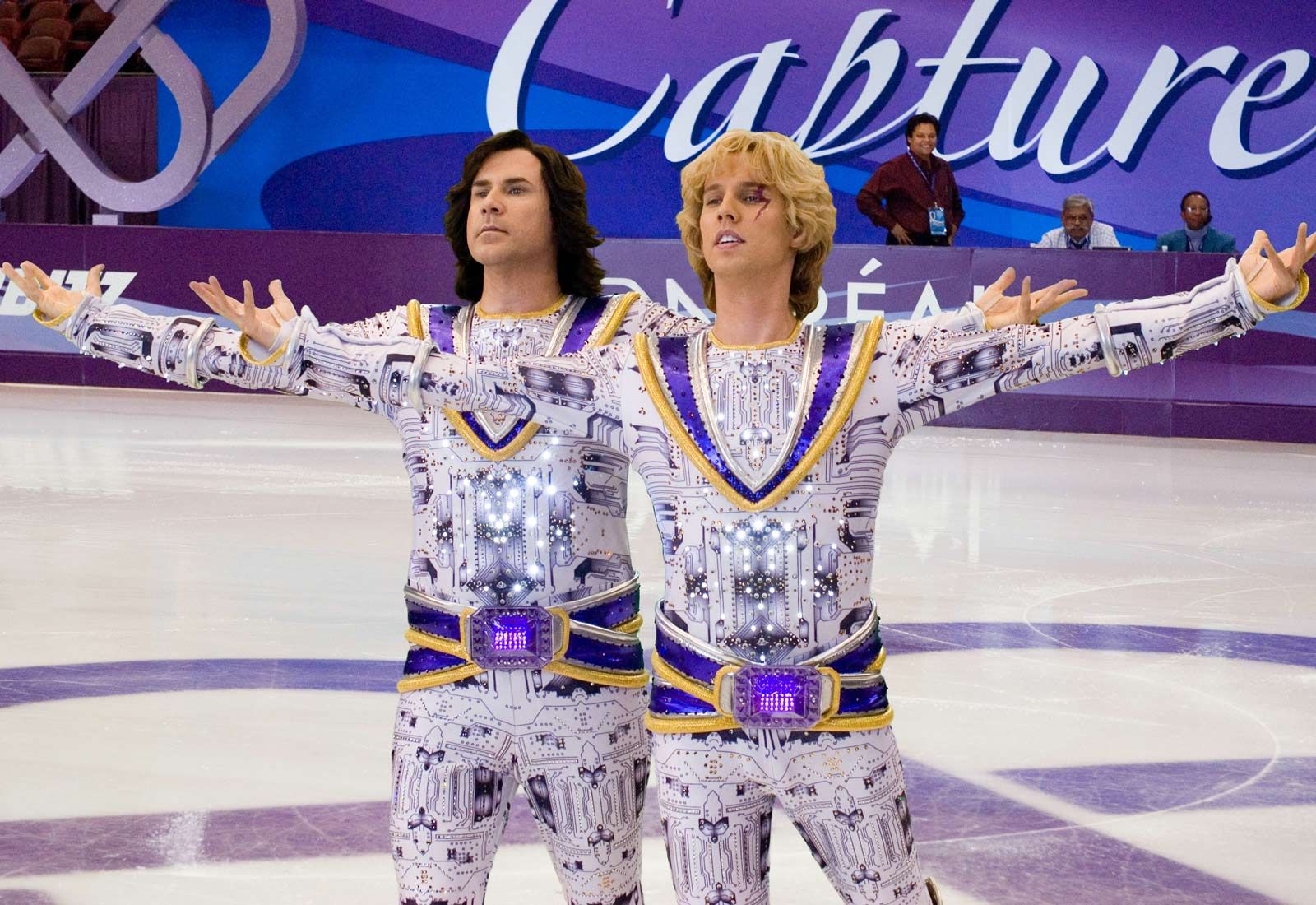 Will Ferrell and Jon Heder in 'Blades of Glory'