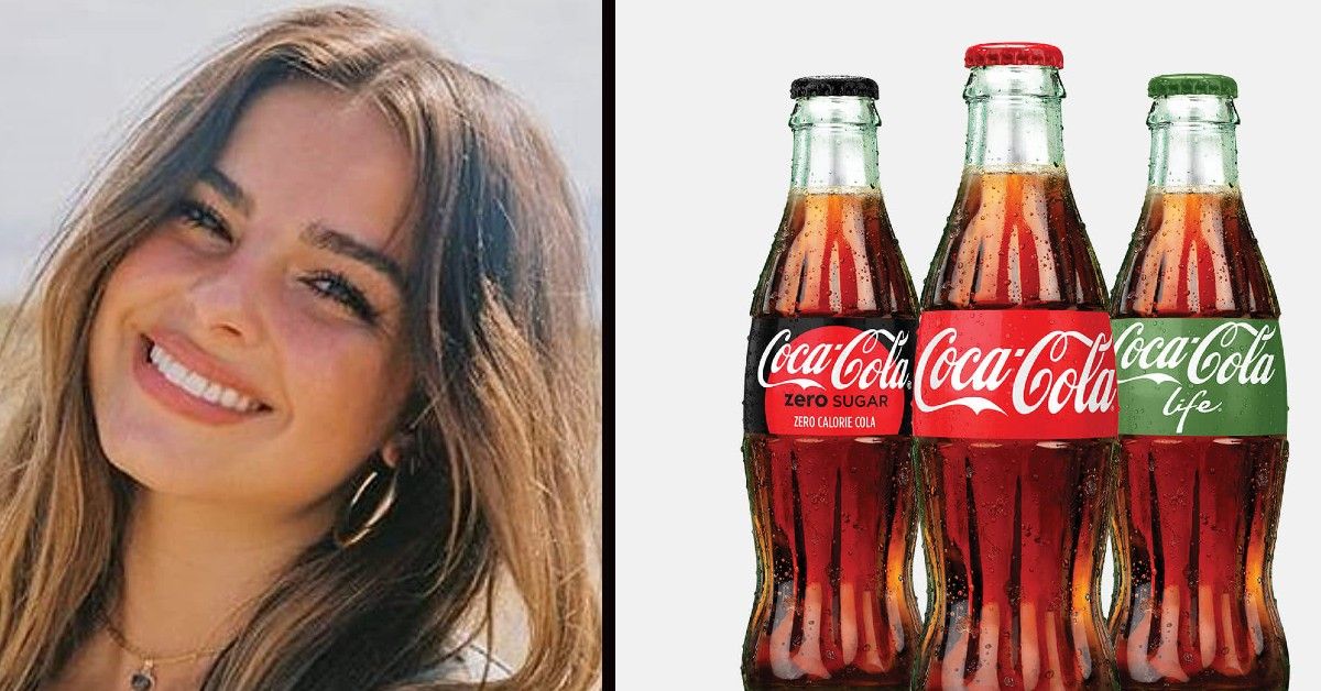 Addison Rae Coca Cola