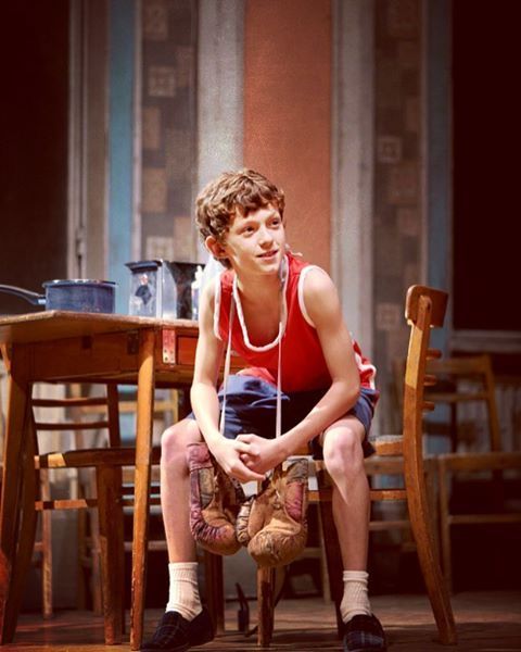 Tom Holland in Billy Elliot the Musical 